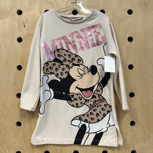 Cream Minnie Fleece Dress
