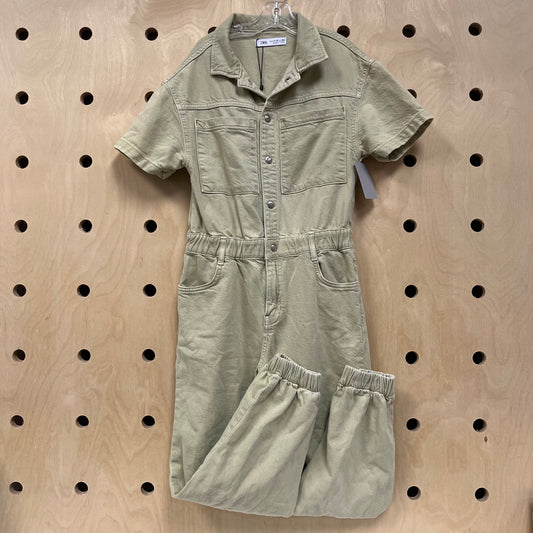 Mint Denim Jumpsuit