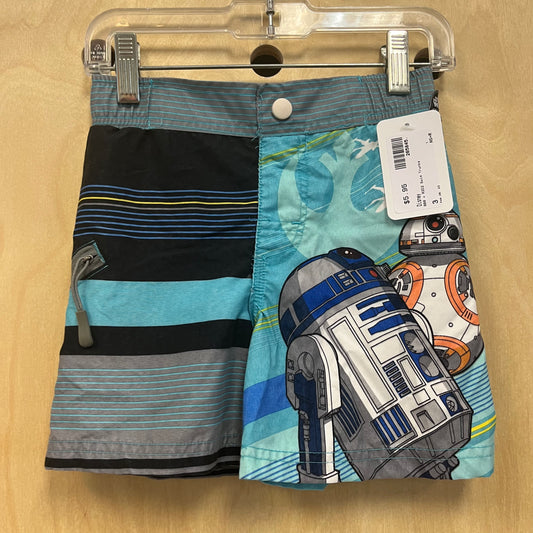 BB8 + R2D2 Swim Trunks