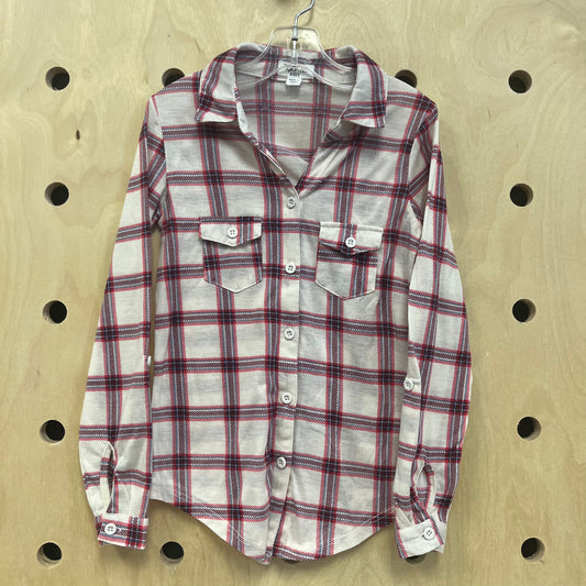 Cream + Red Flannel