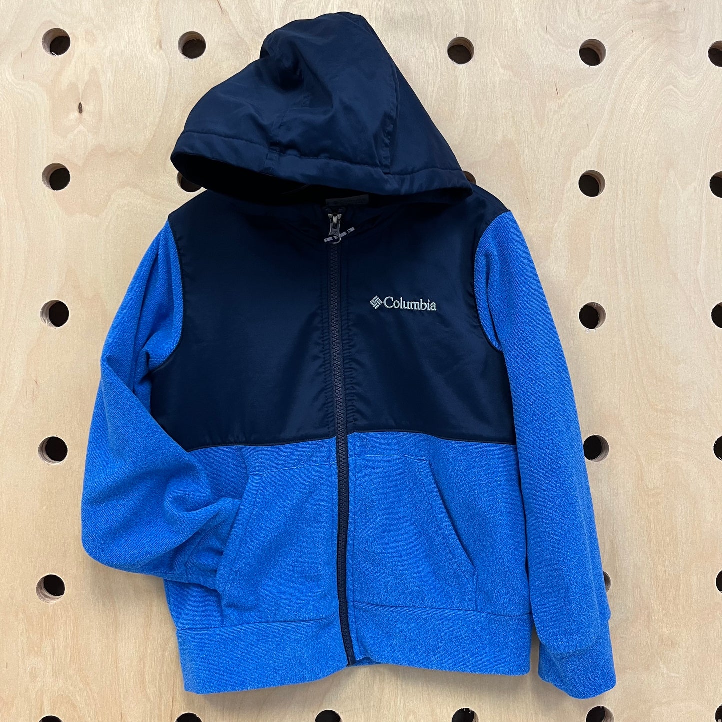 Blue Zip Hoodie