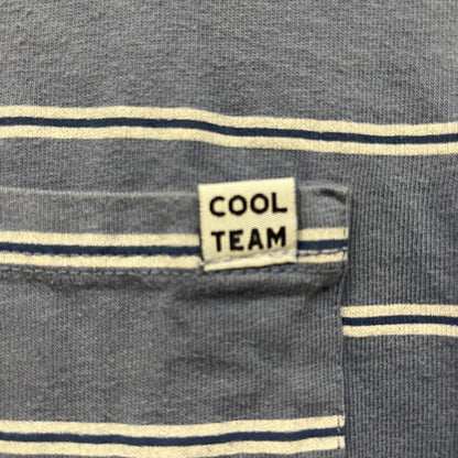 Blue Cool Team Striped Tee
