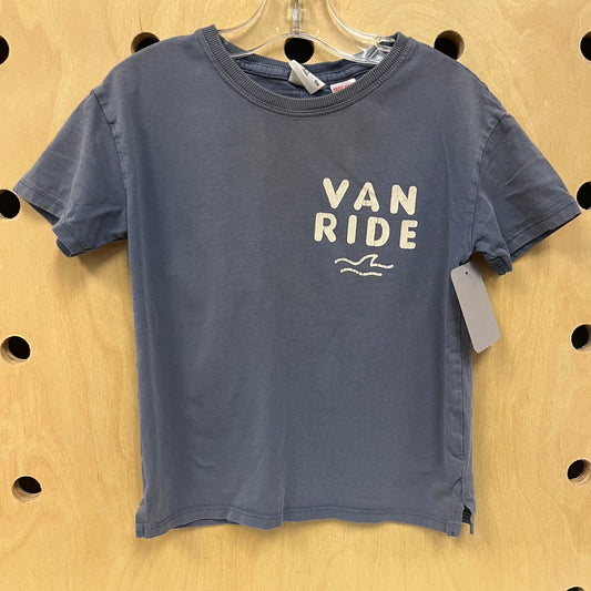 Blue 'Van Ride' Tee