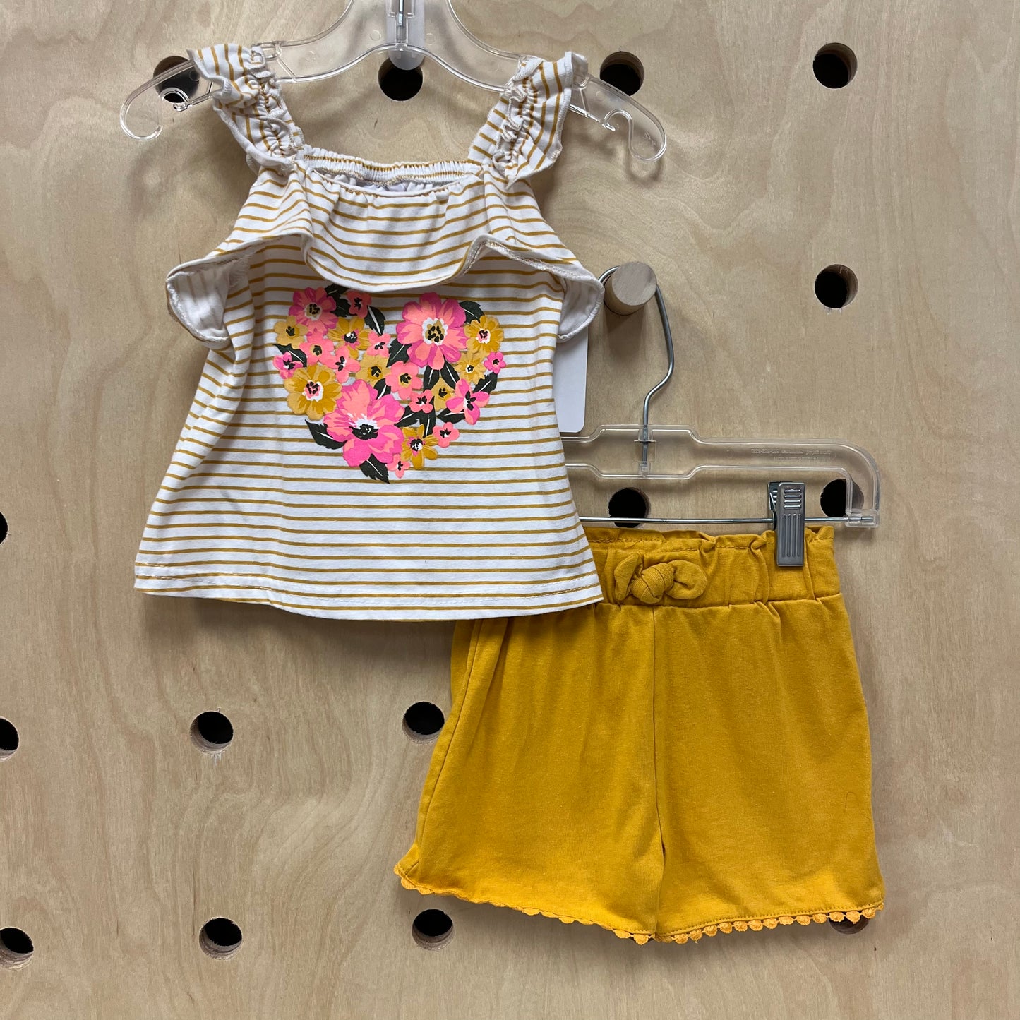 Mustard Floral Outfit