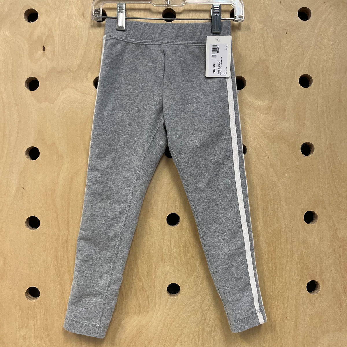 Grey & White Leggings