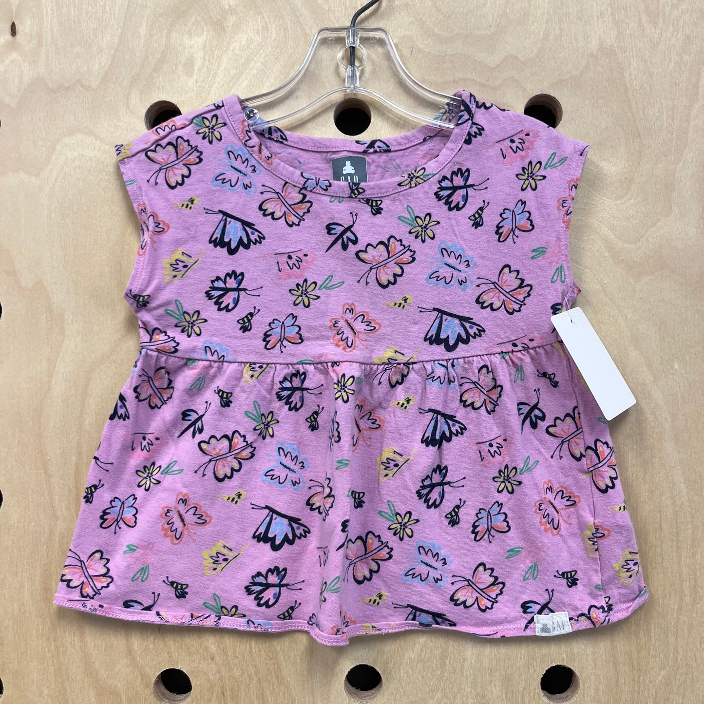 Lavender Butterfly Top