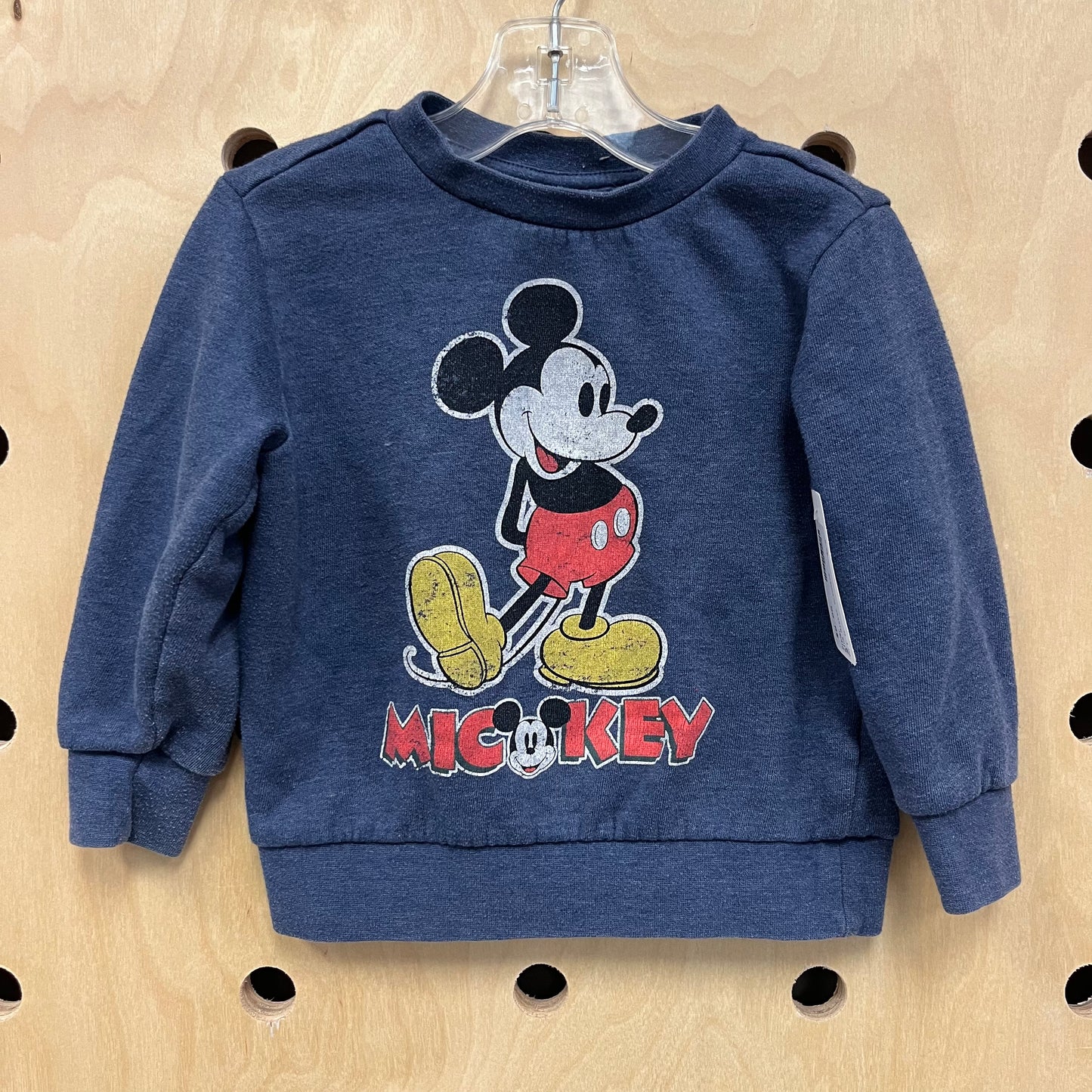 Blue Mickey Crewneck