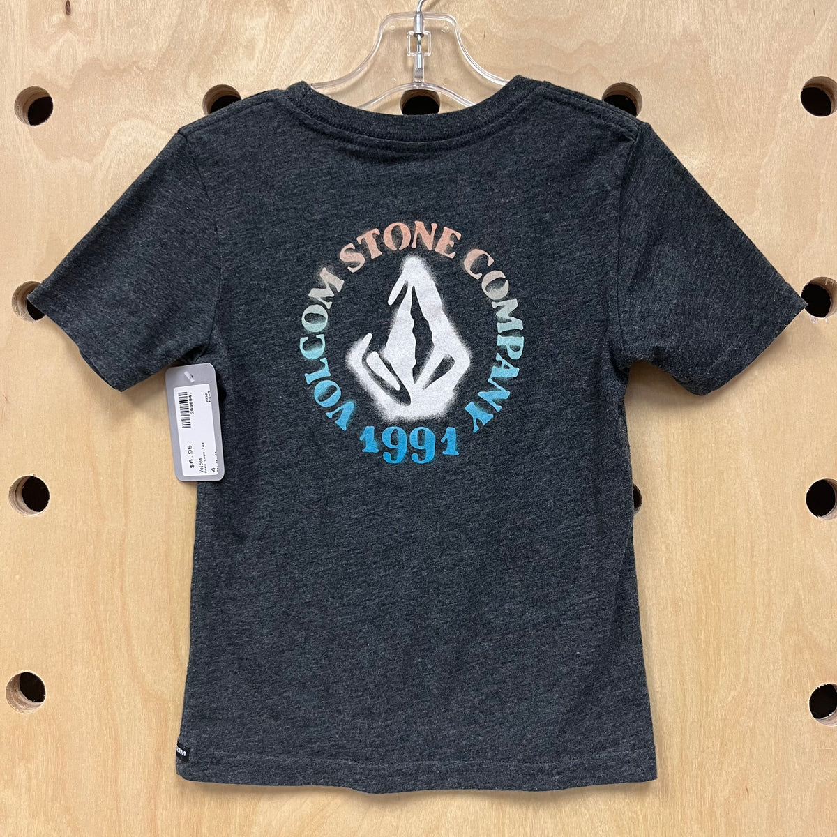 Grey Logo Tee