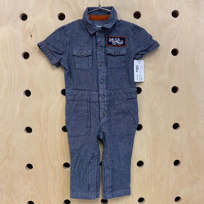 One Tough Kid Denim Coveralls