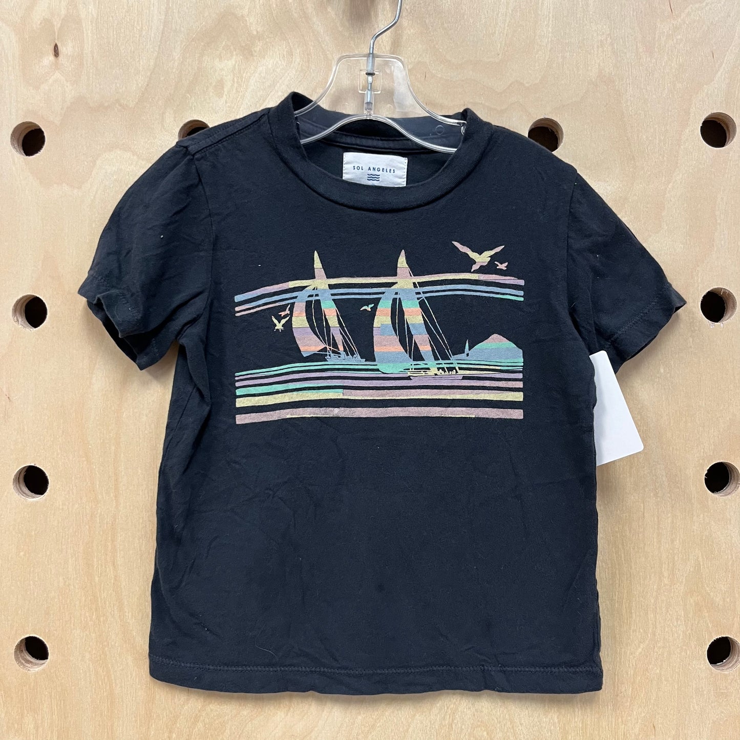 Charcoal Sail Boats Tee