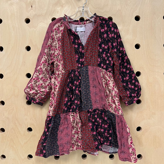 Pinks Floral Dress