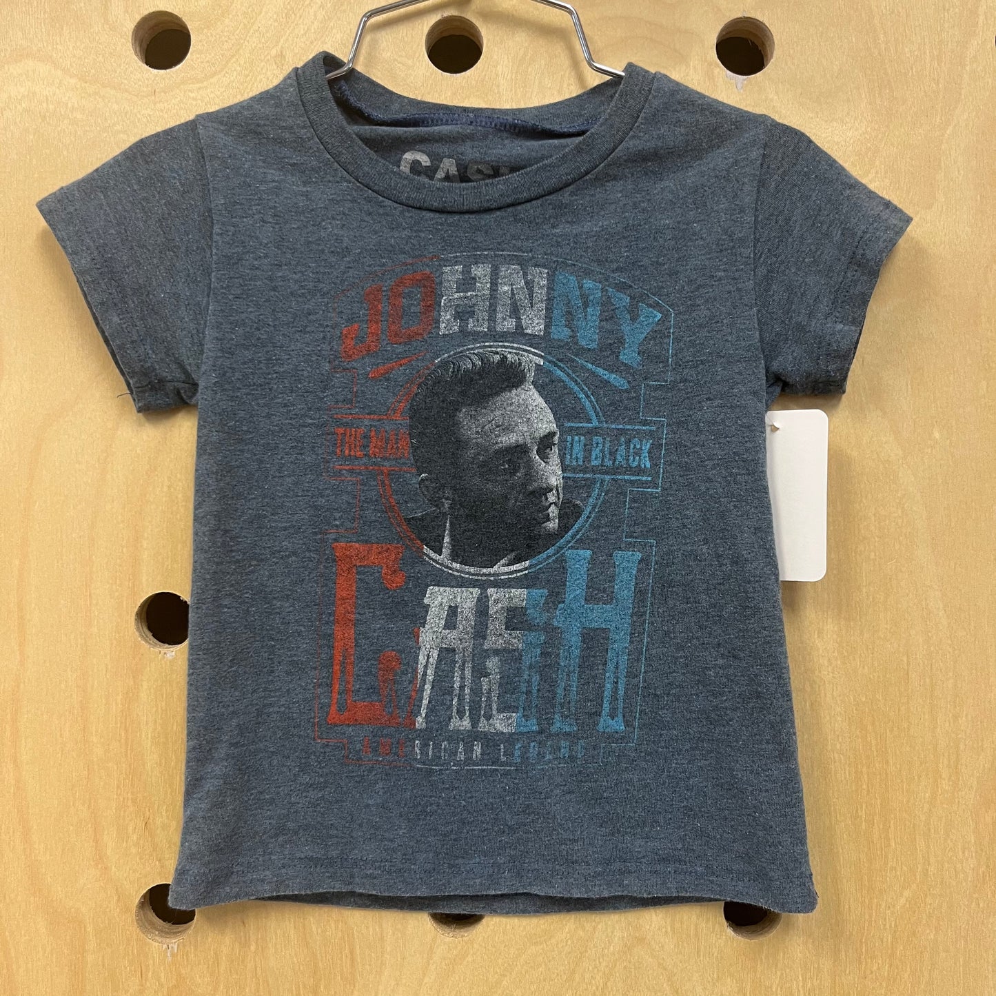 Blue Johnny Cash Tee