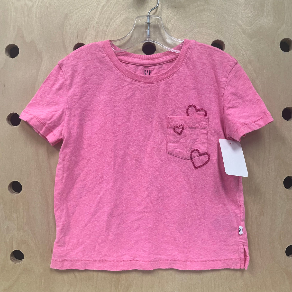 Pink Hearts Pocket Tee