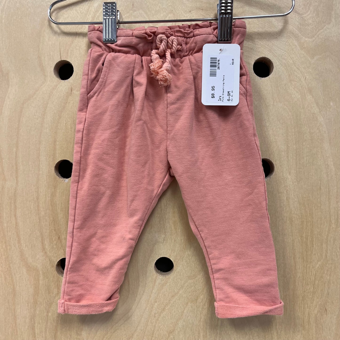 Pink Drawstring Pants