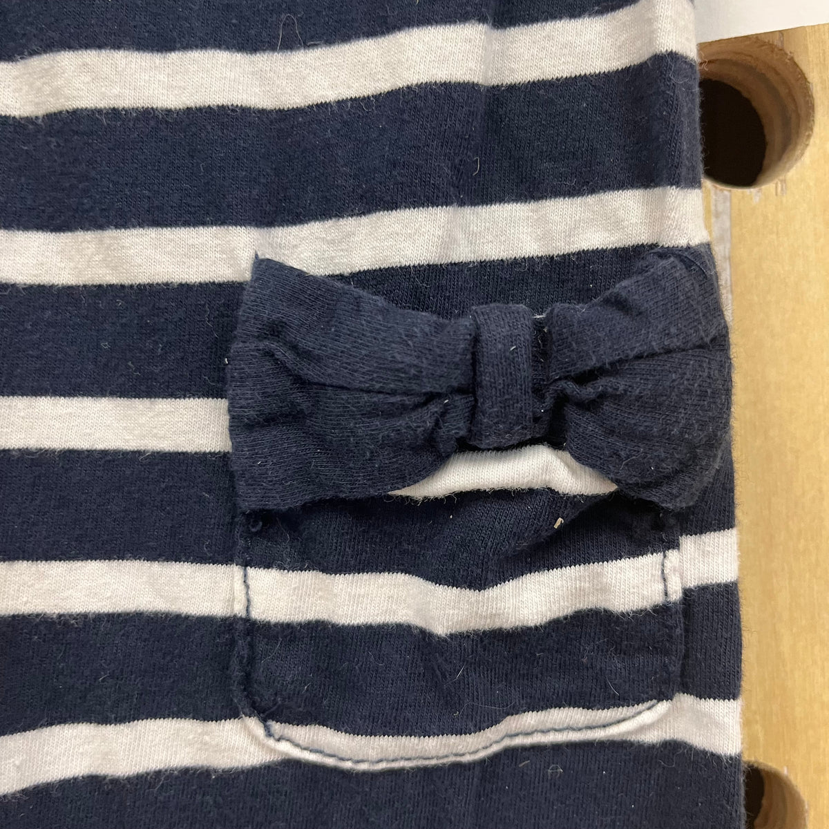 Blue Striped Romper