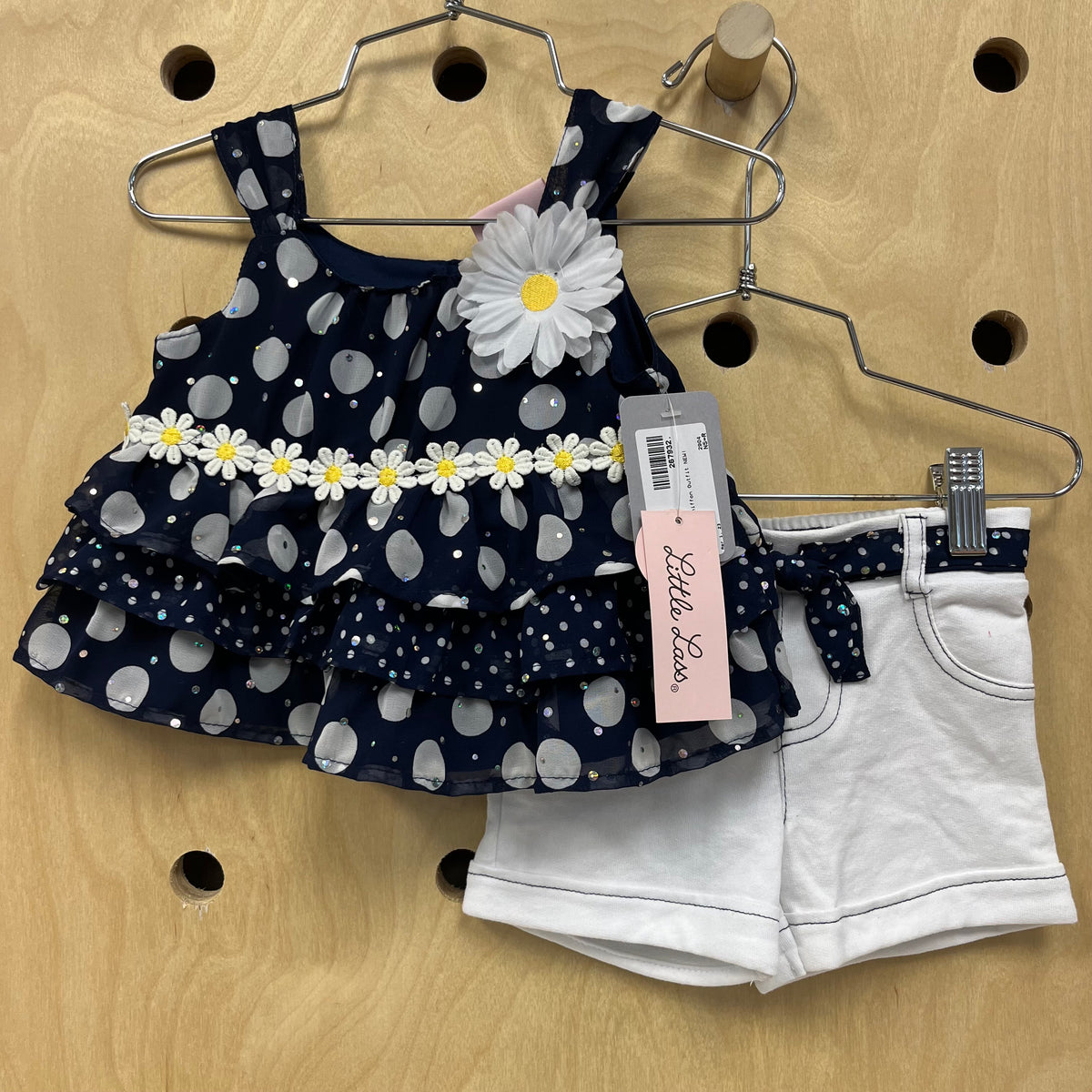 Blue Daisy Chiffon Outfit NEW!