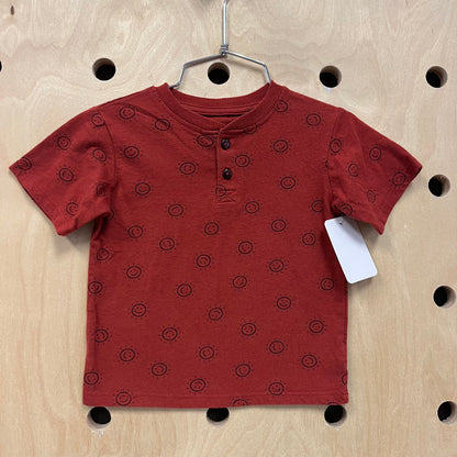 Brick Smiley Sun Henley