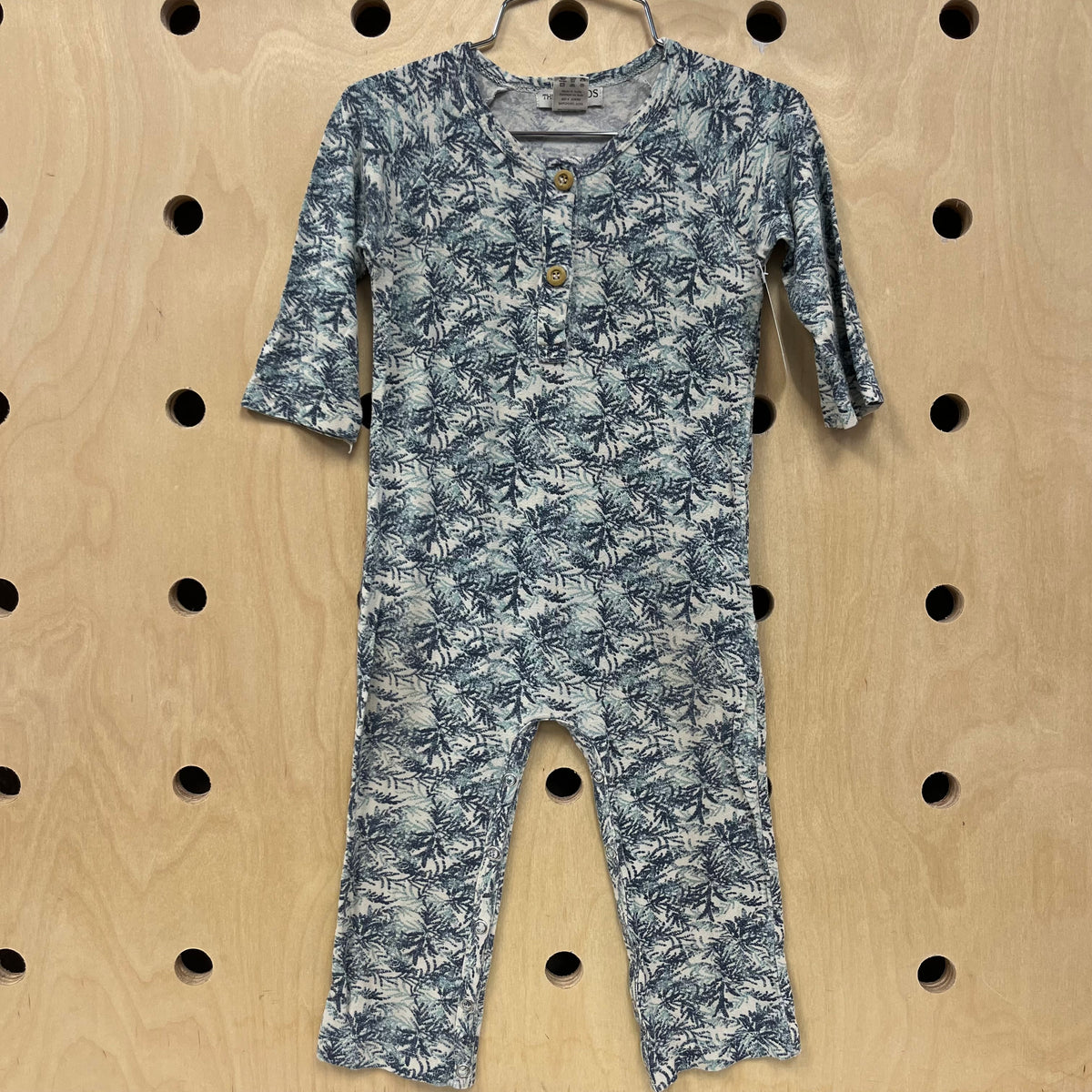 Blue Branches Romper