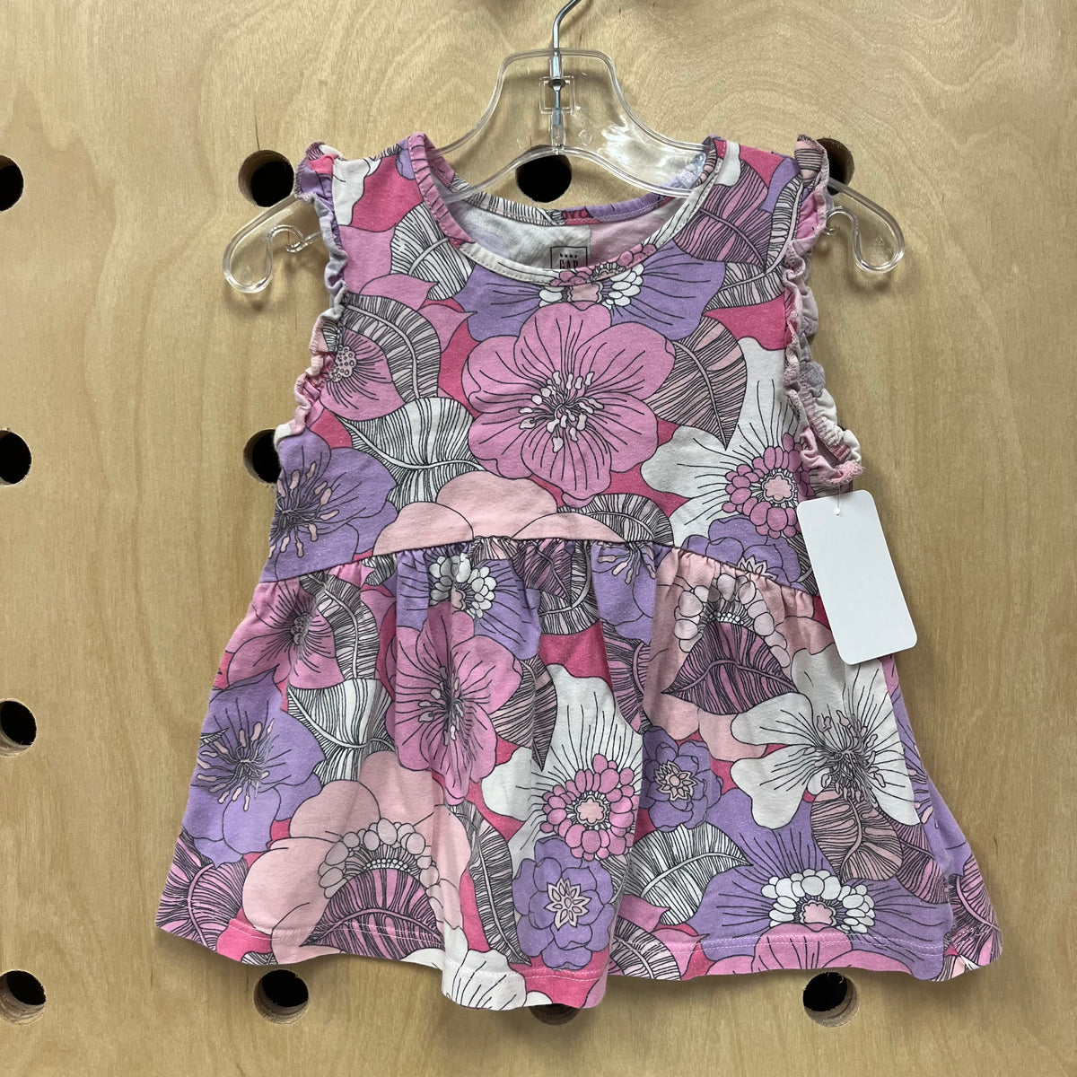 Pink+Purple Floral Tank