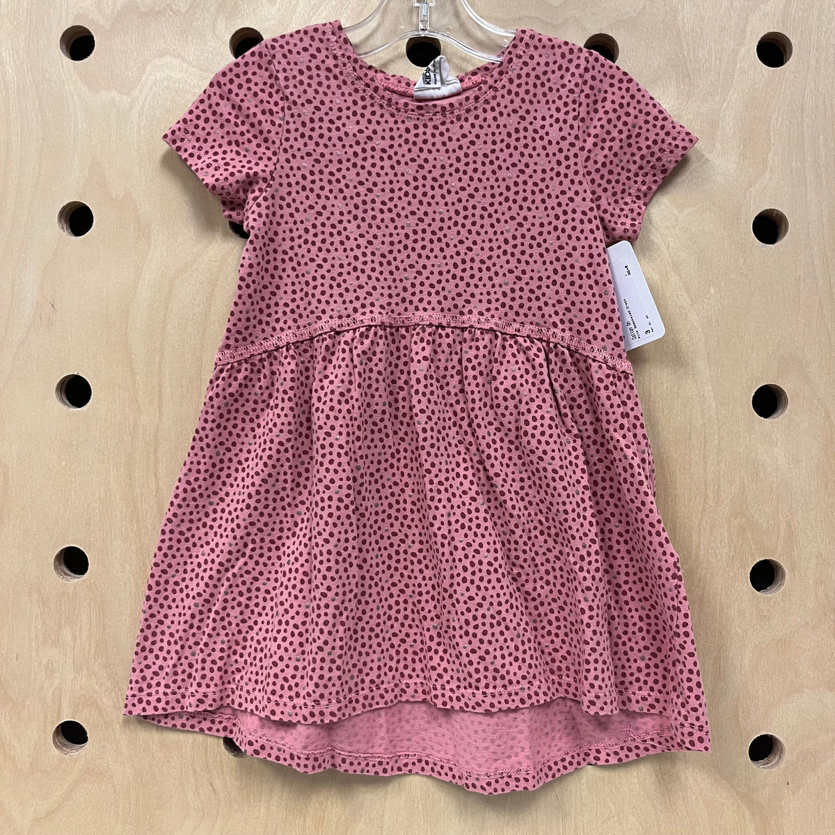 Pink Speckeled Dress