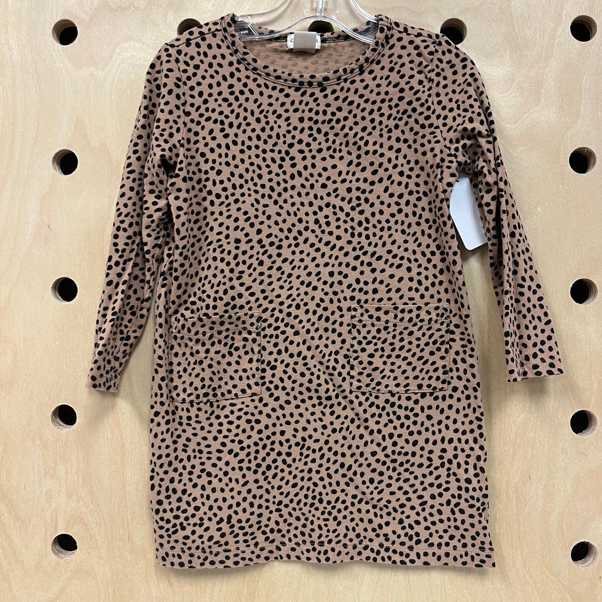 Brown Speckled Dress