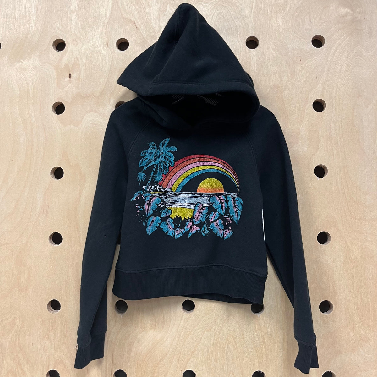 Black Rainbow Sunset Hoodie