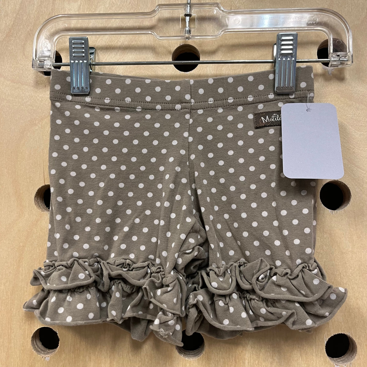 Greige Polka Dot Shorties