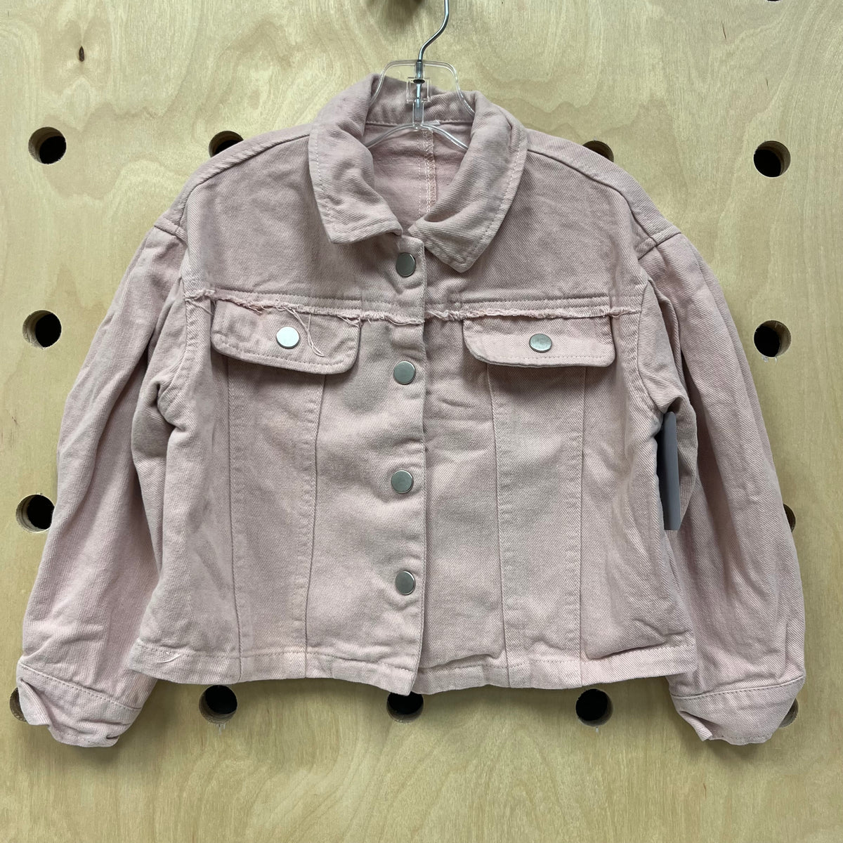 Pink Denim Jacket