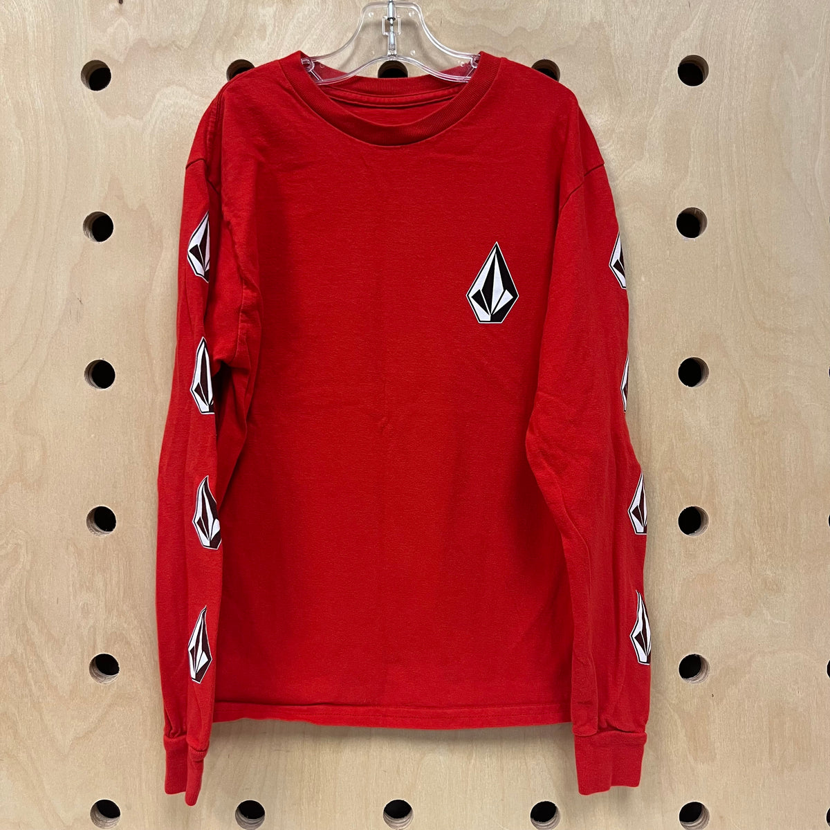 Red Logo Long Sleeve