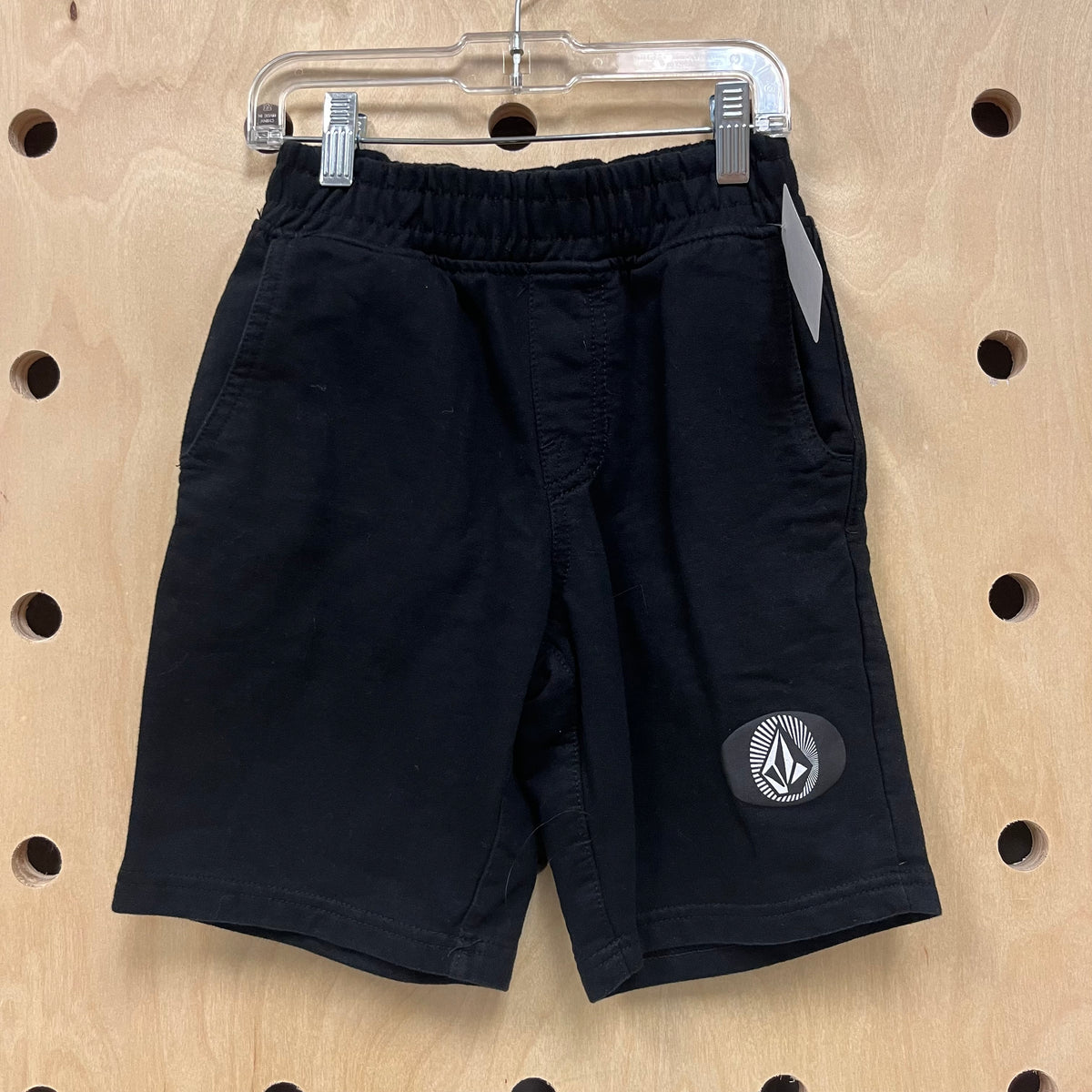 Black Logo Shorts
