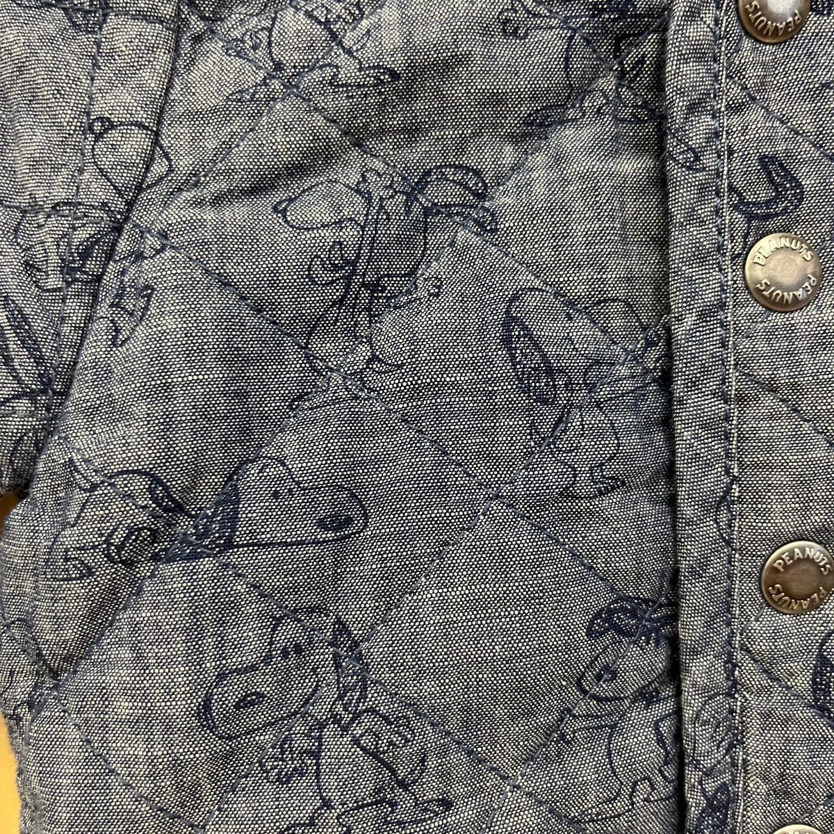 Snoopy Quilted Lined Jacket