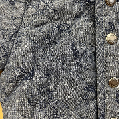 Snoopy Quilted Lined Jacket