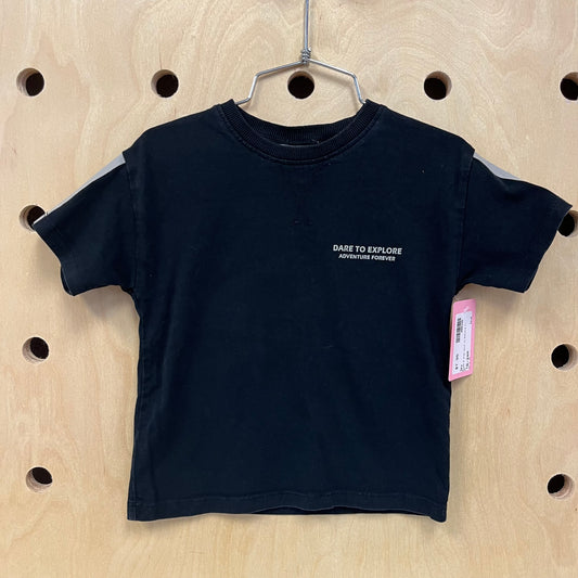 Black & Grey Dare to Explore Tee