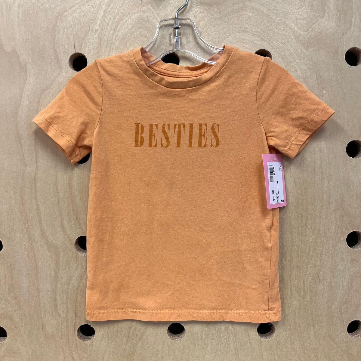 Orange 'Besties' Tee