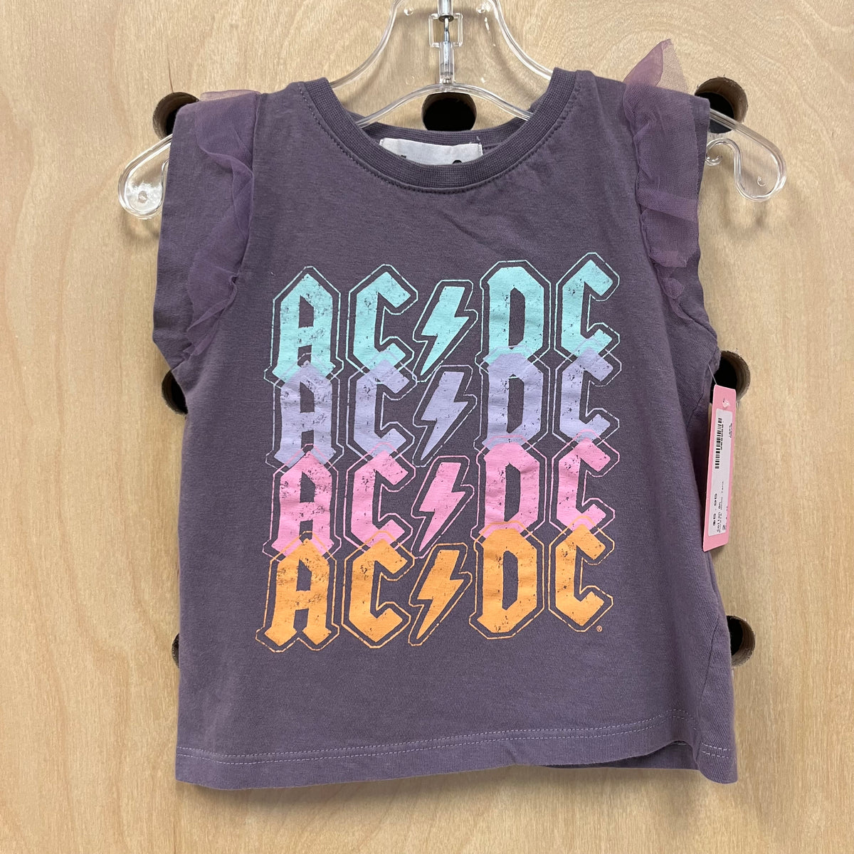 Purple AC/DC Tank