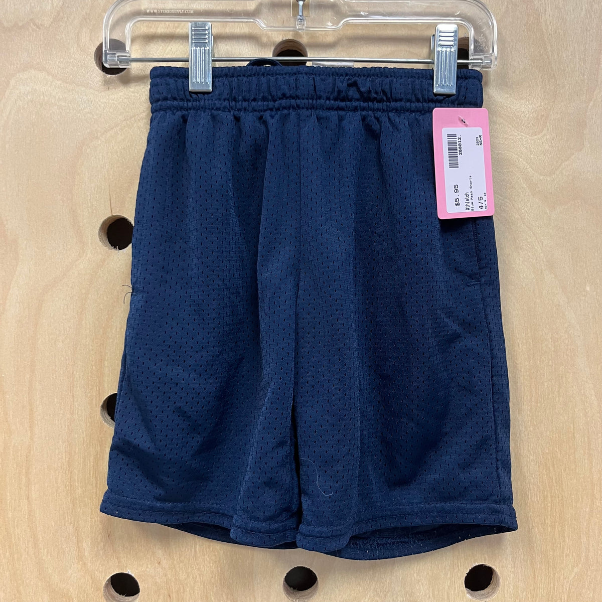 Blue Mesh Shorts