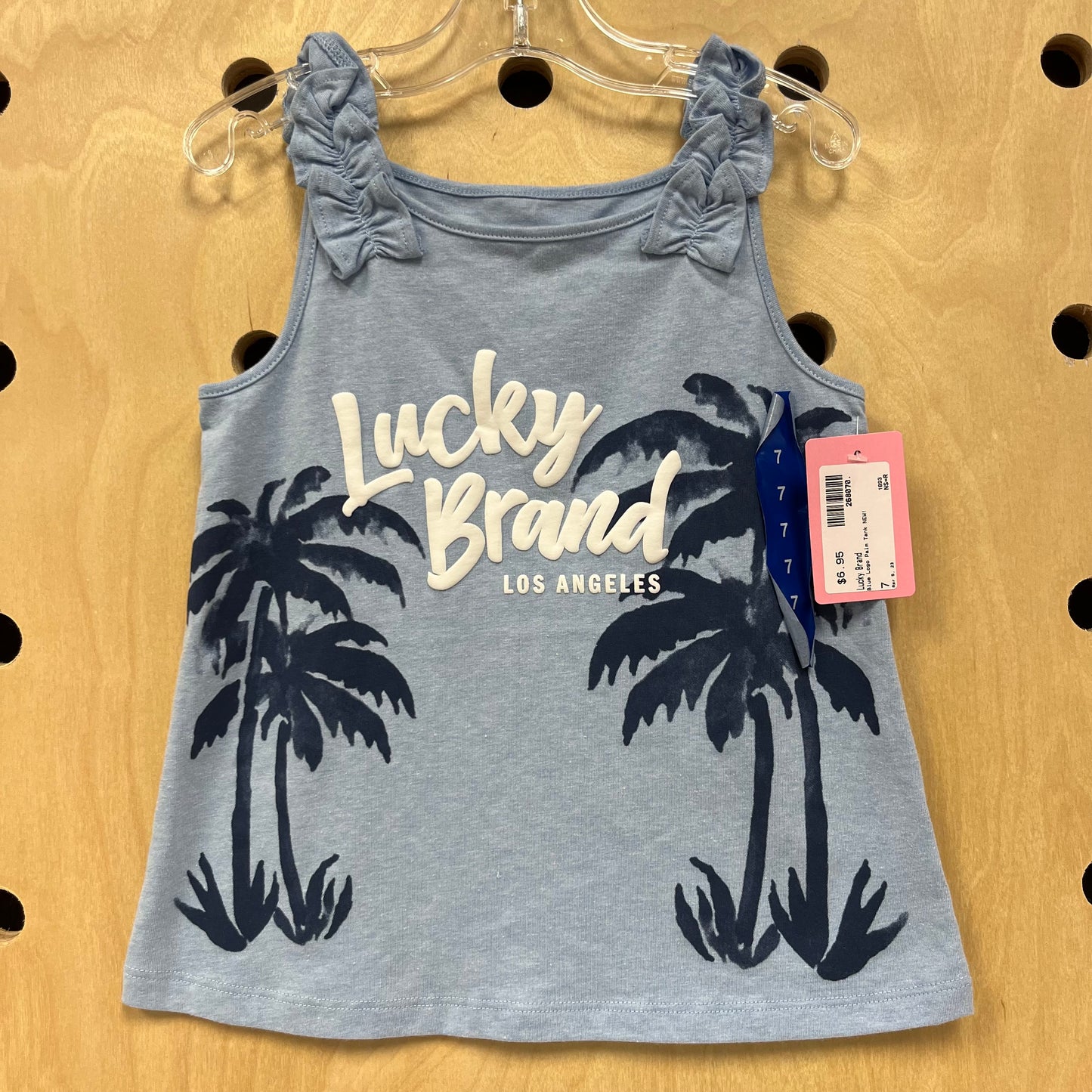 Blue Logo Palm Tank NEW!