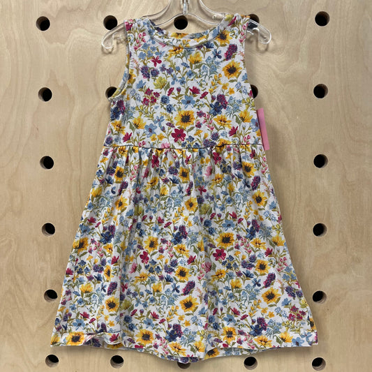 Cream Wildflower Dress