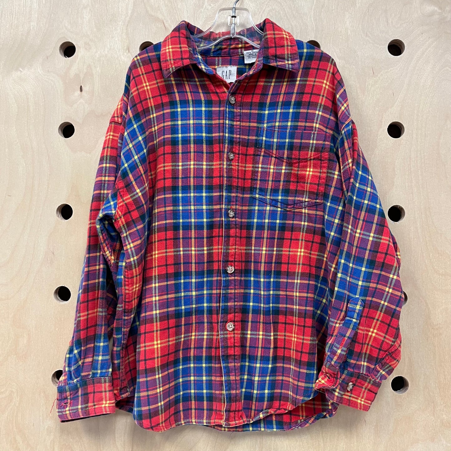 Red & Blue Plaid Flannel