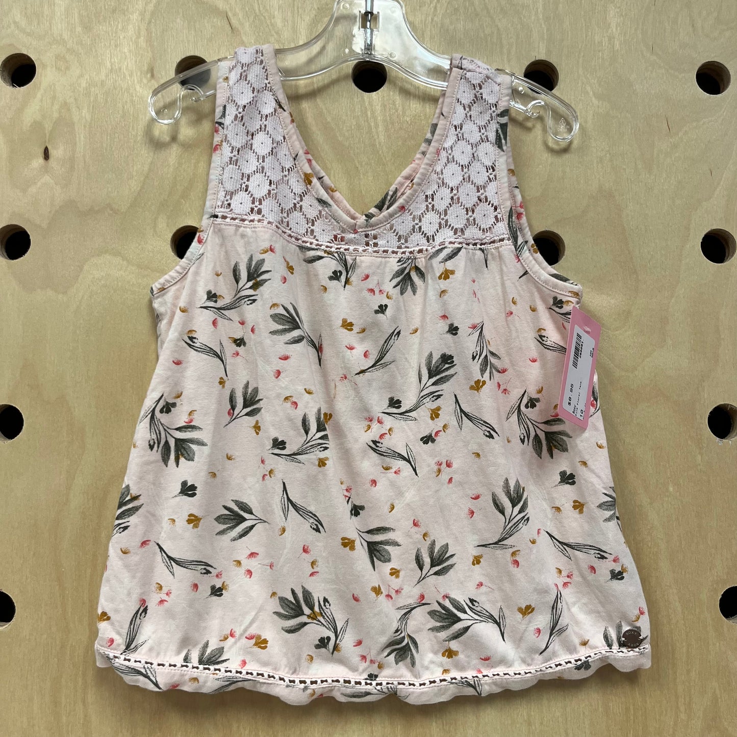 Pink Floral Tank