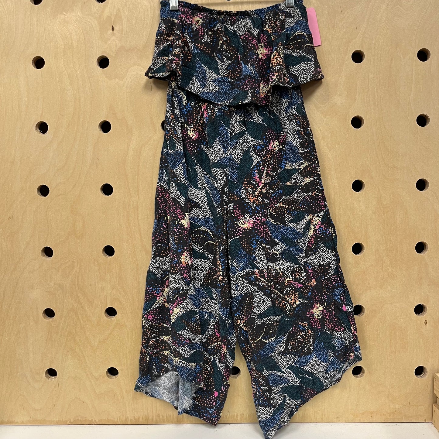Charcoal Colorful Strapless Jumper