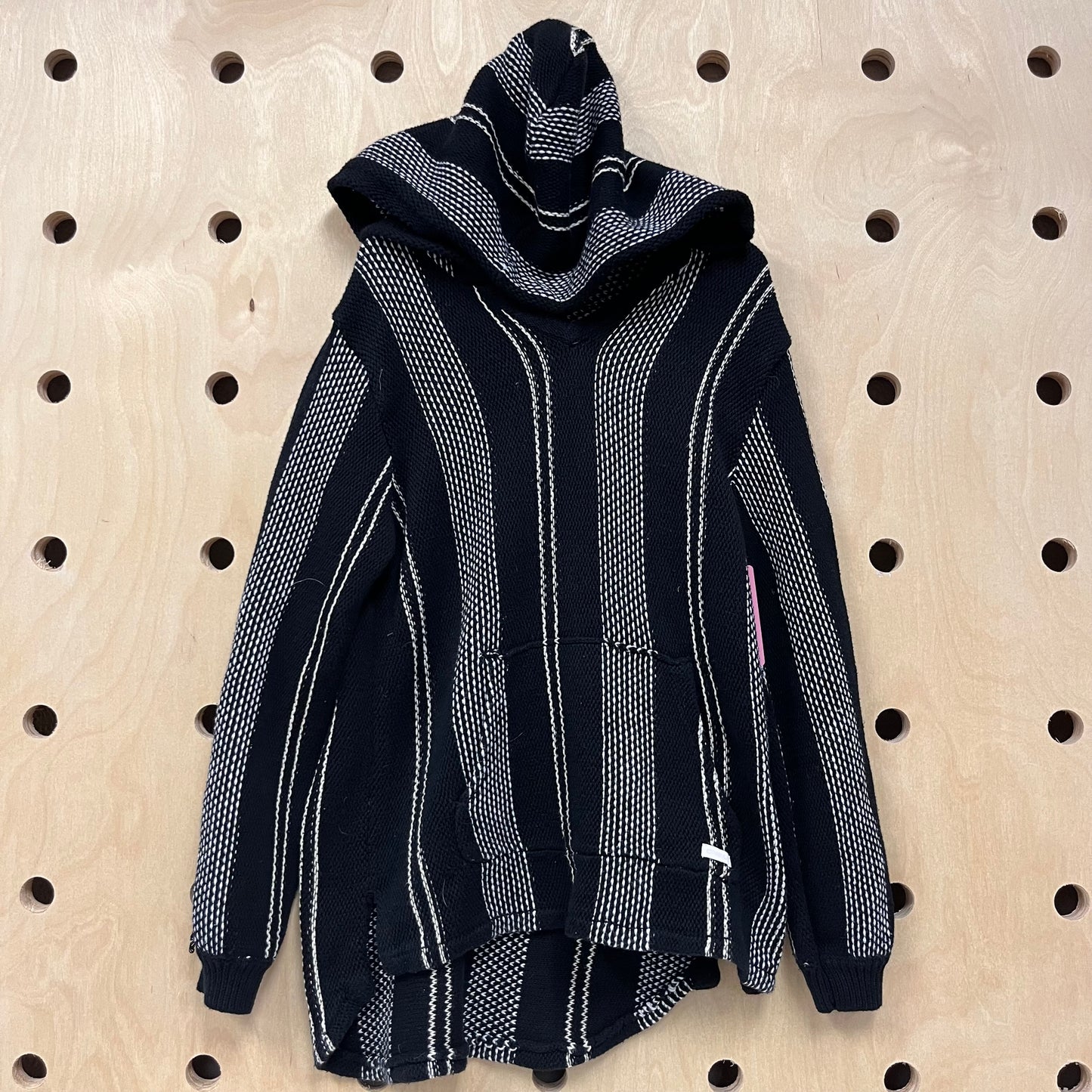 Black & White Baja Sweater