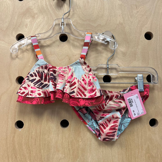 Colorful Reversible Bottoms Swimsuit