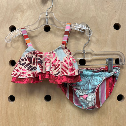Colorful Reversible Bottoms Swimsuit