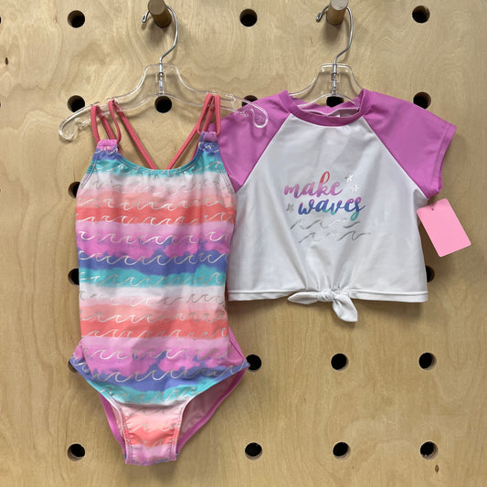 Make Waves Swimsuit Set