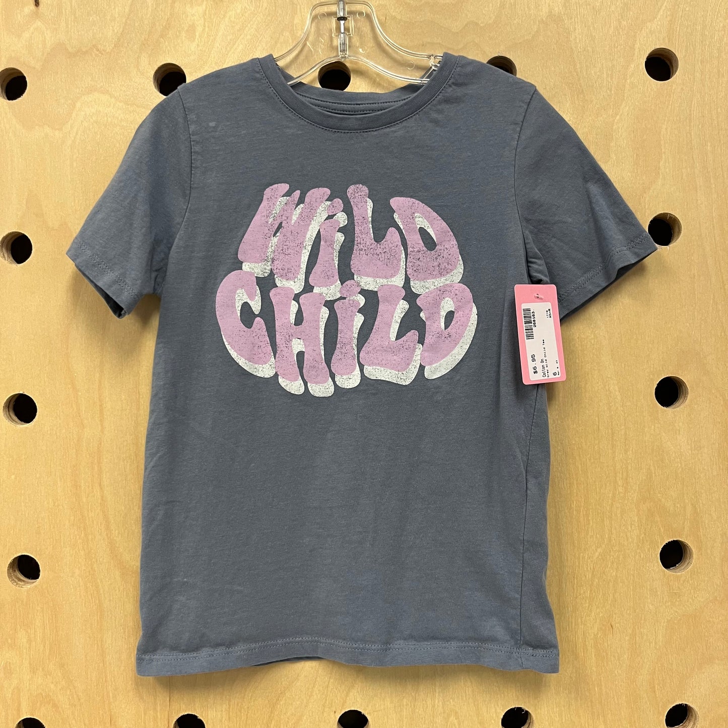 Grey Wild Child Tee