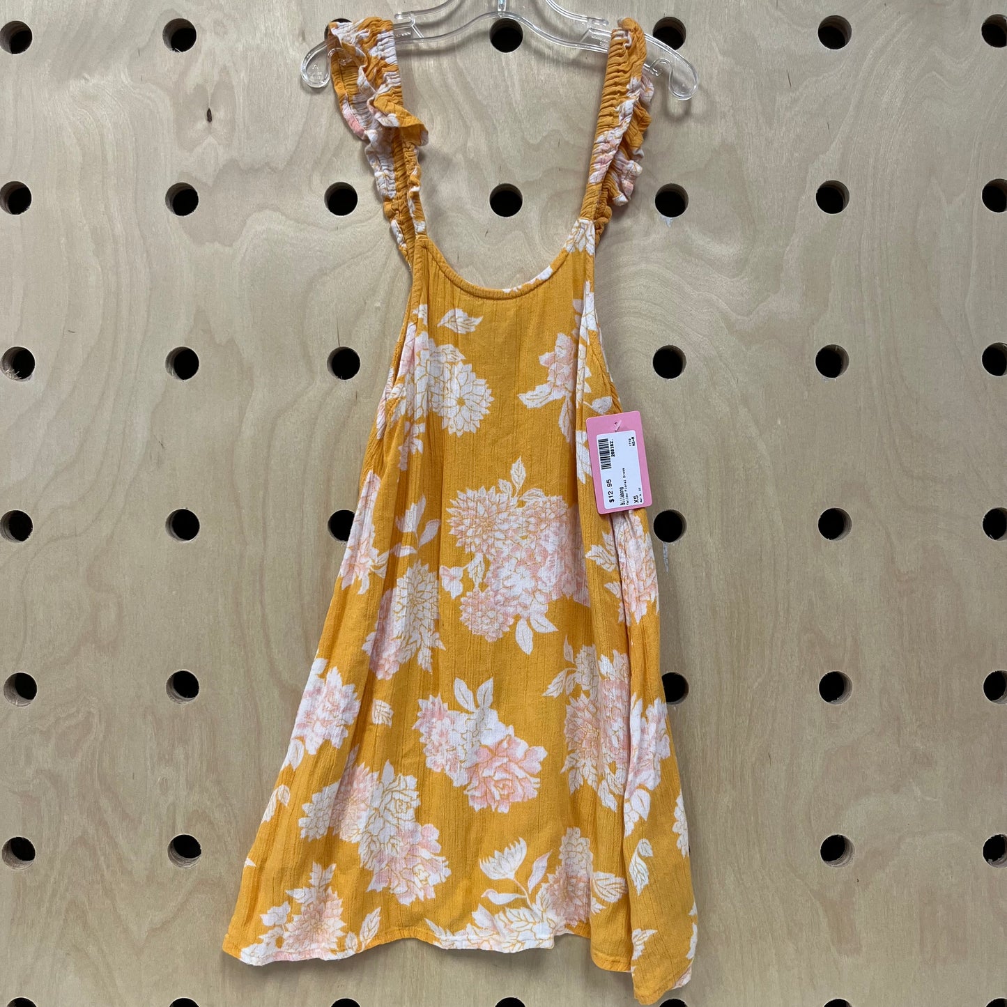 Yellow Floral Dress