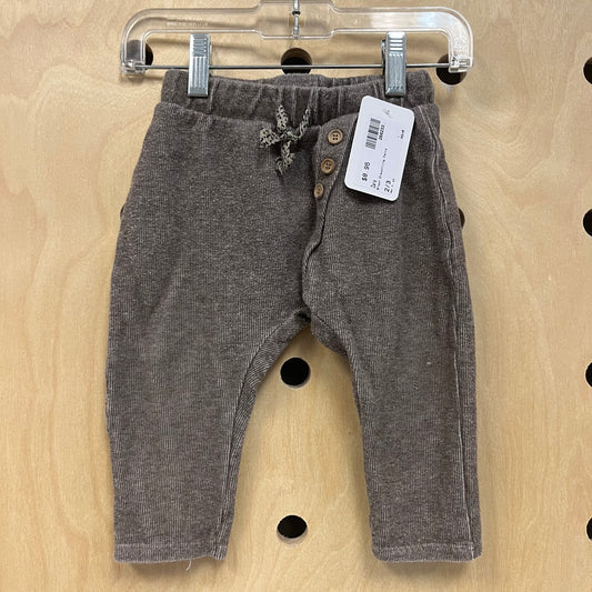 Brown Drawstring Pants