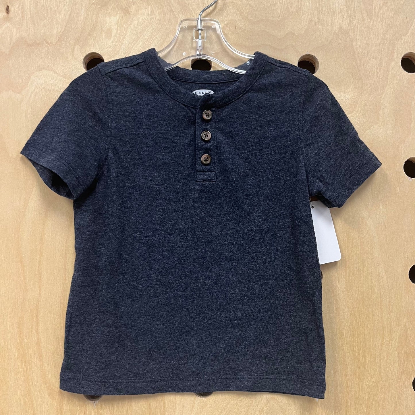 Navy Henley Tee