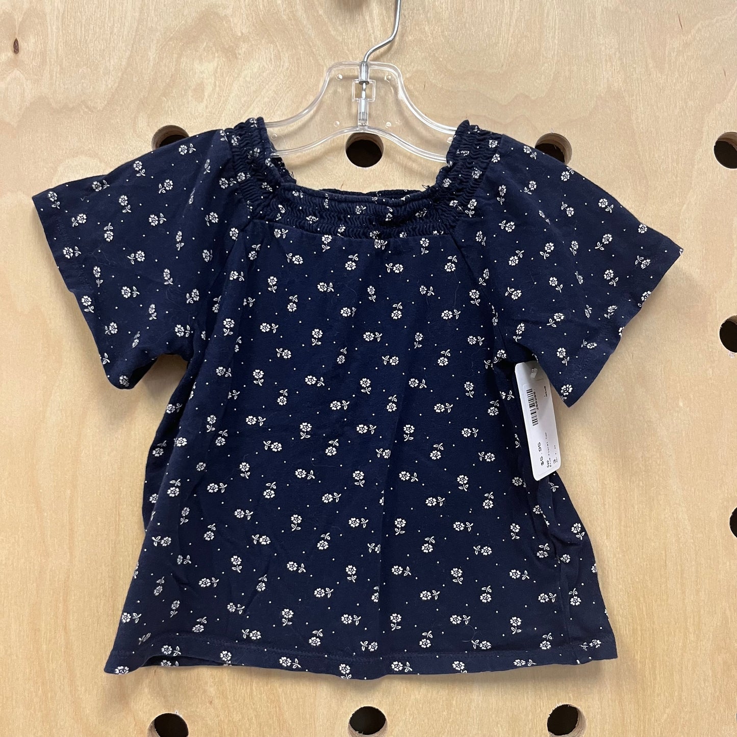 Blue Floral Top